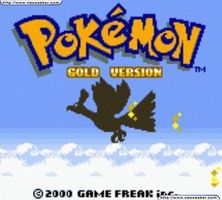 une image de pokemon or argent sur nintendo game boy color